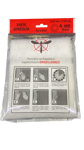 TEK KANAT SİNEKLİK  75x125  (50pcs)